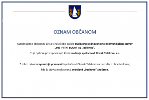 oznam